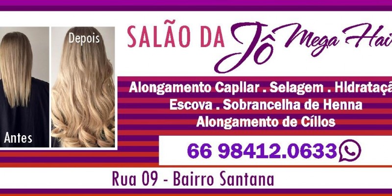 SALÃO DA JÔ MEGA HAIR