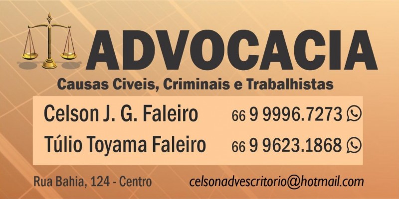 ADVOCACIA - CELSON FALEIRO