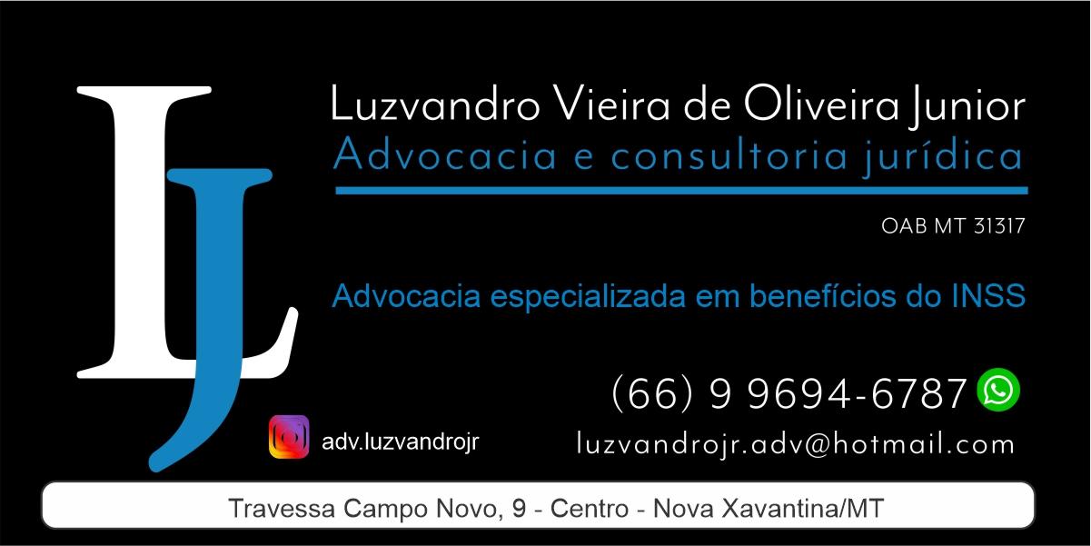 LUZVANDRO VIEIRA DE OLIVEIRA JUNIOR - ADVOCACIA